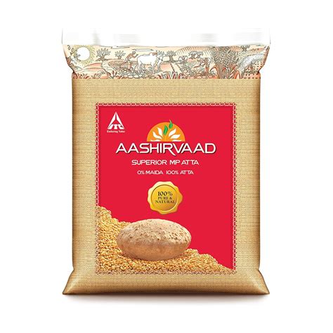It is an authentic and pure atta made which undergoes the 4-Step Advantage Process which. . Aashirvaad atta 10kg